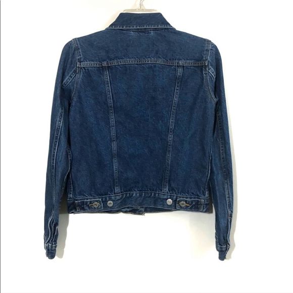 Levi's Original TruckerJean Denim Star Studded Jacket Button Front Classic - Picture 5 of 12